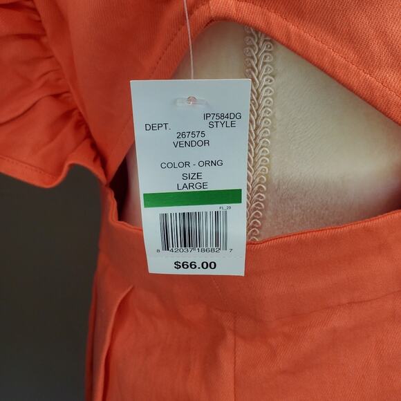 Flying Tomato Orange Romper Large - Picture 8 of 8